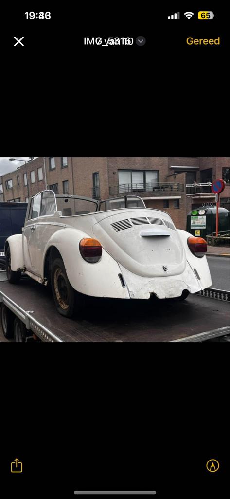 Vw kever, Ophalen, Volkswagen