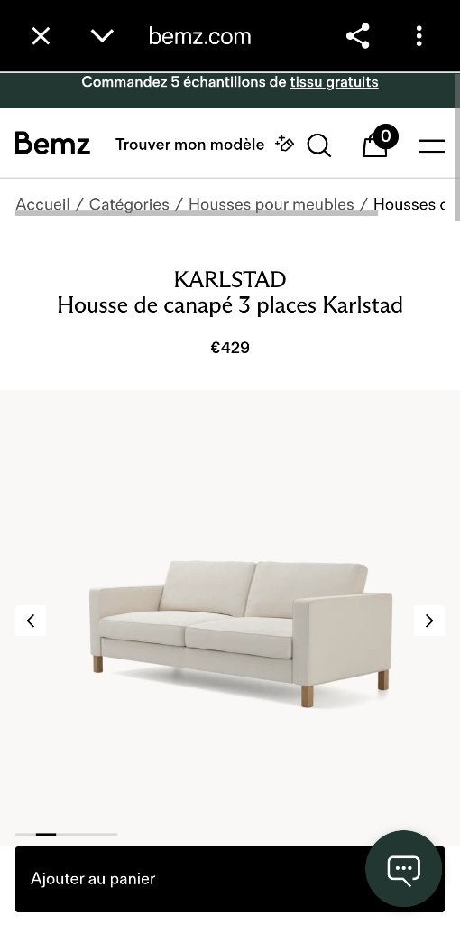 Canapé ikea, Ophalen, Hout, Driepersoons, Zo goed als nieuw