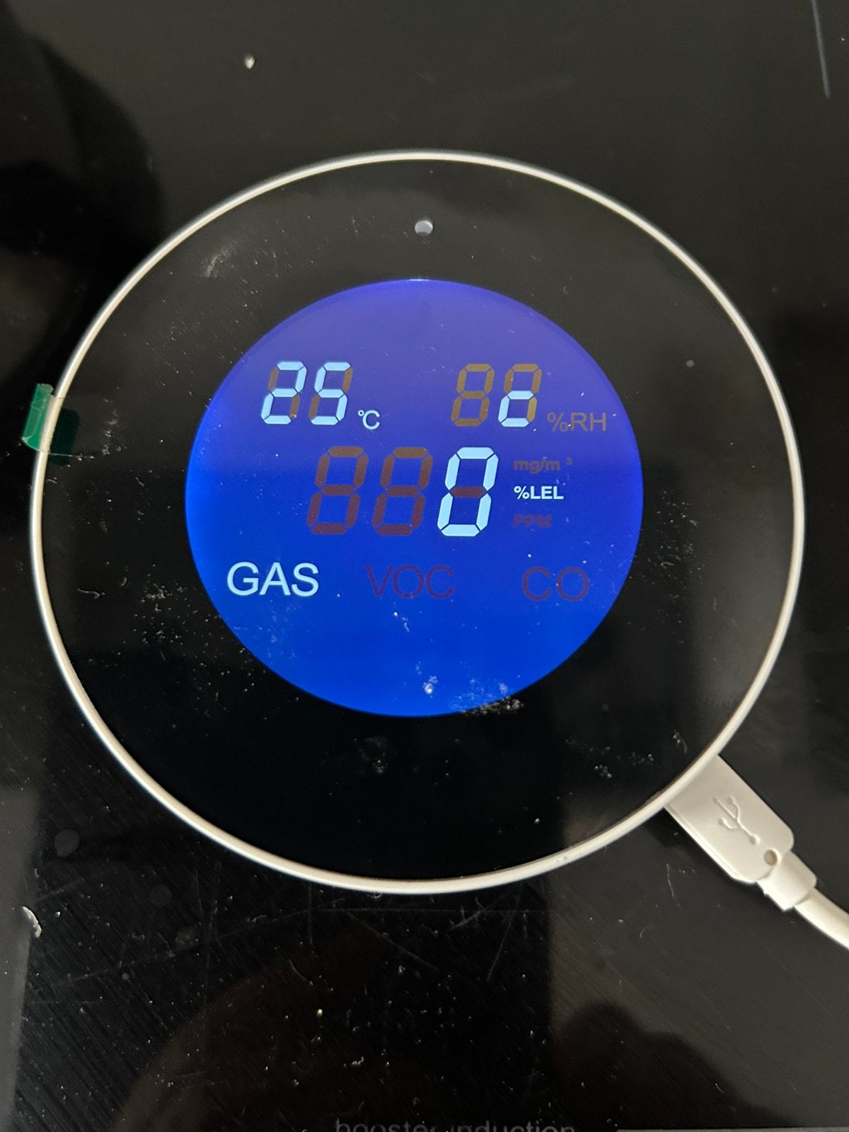 Tuya Digitale Intelligente Gasdetector, Doe-het-zelf en Bouw, Ophalen, Zo goed als nieuw