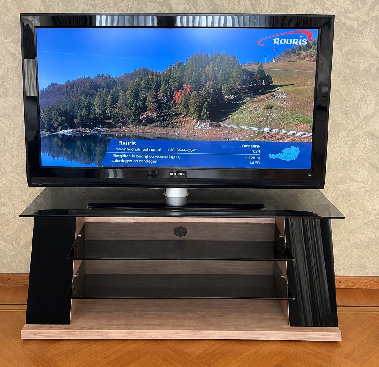 Meuble TV et téléviseur et appareils électroménagers, Enlèvement, Comme neuf, LCD