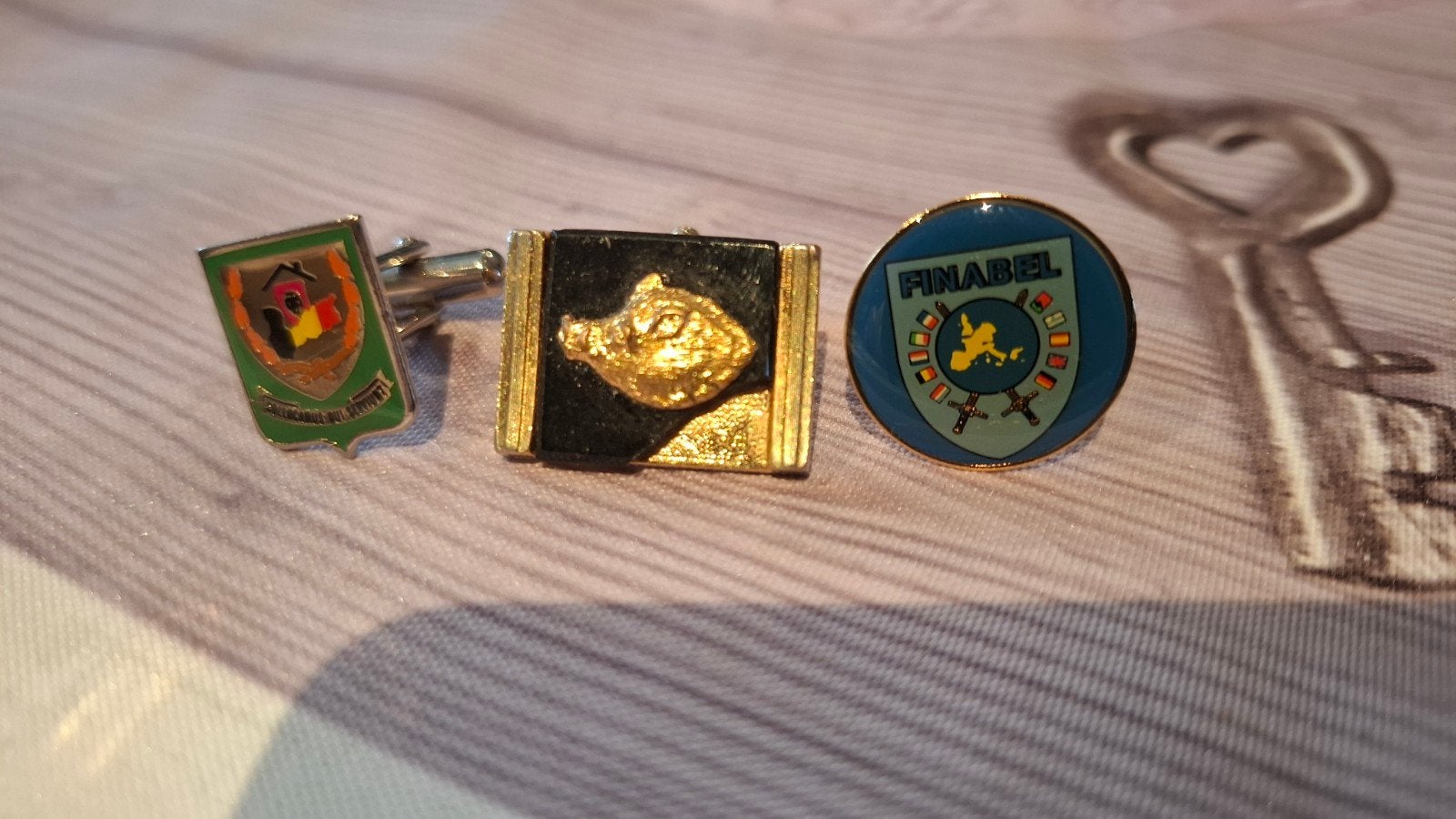 3 manchetknopen, Ophalen of Verzenden