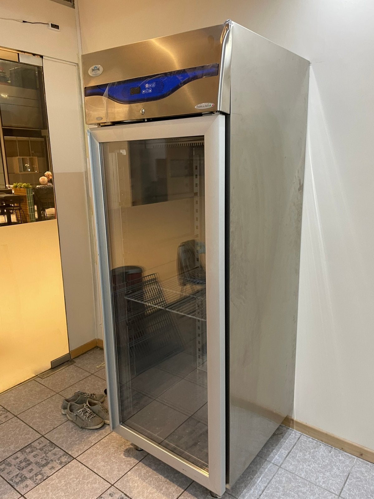 Everlasting professionele koelkast met glazen deur,, 160 cm ou plus, Sans bac à congélation, Enlèvement, Utilisé