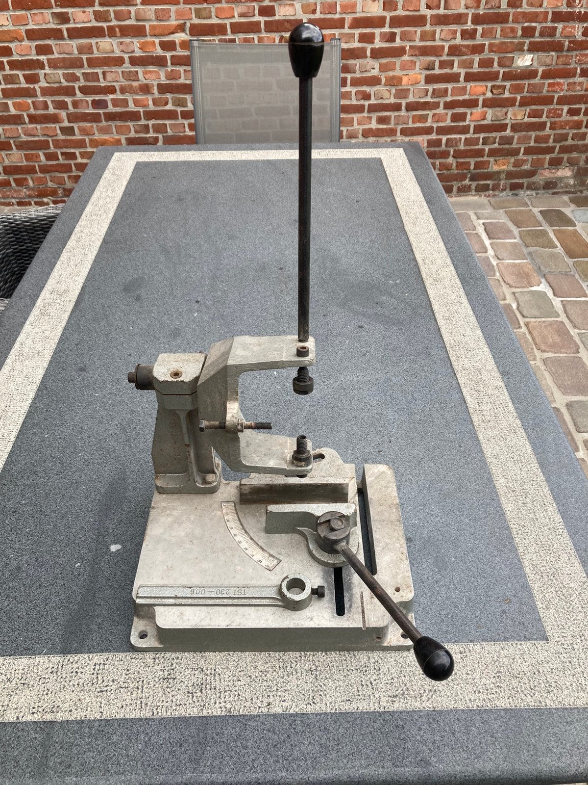 Standaard voor haakse slijpmachine, Doe-het-zelf en Bouw, Ophalen, Gebruikt