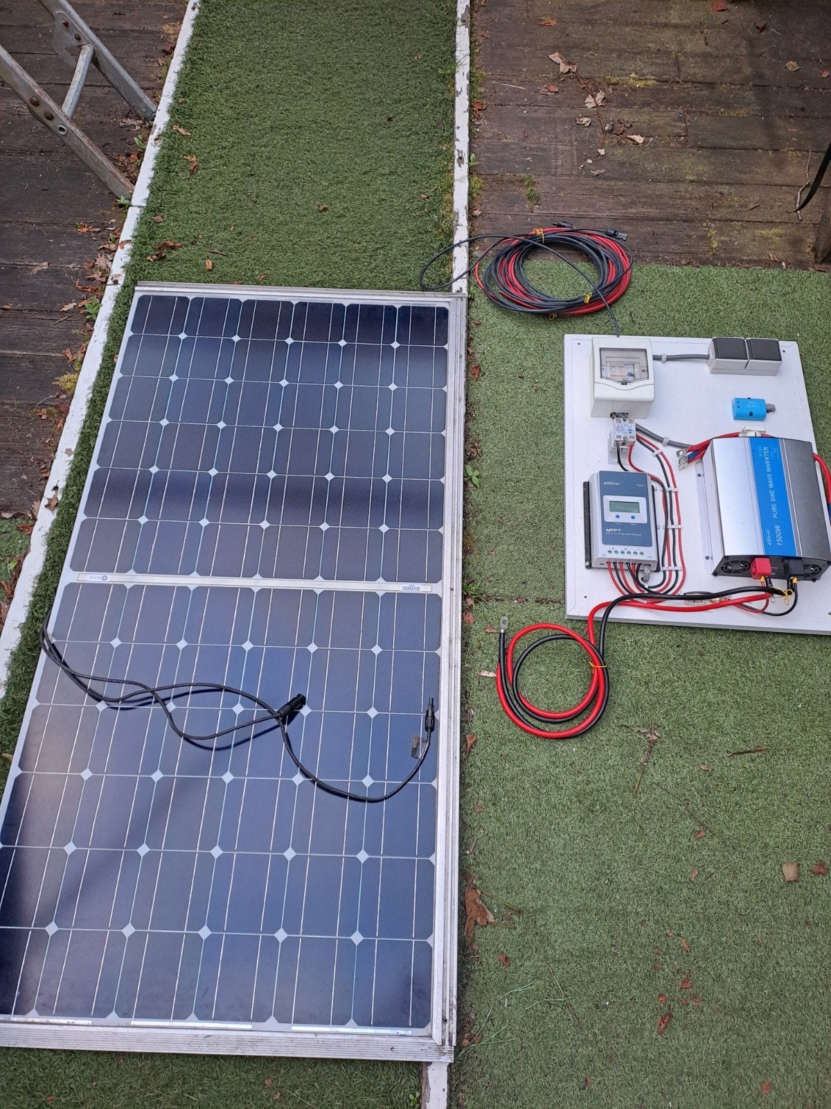 Set de panneaux solaires, Enlèvement