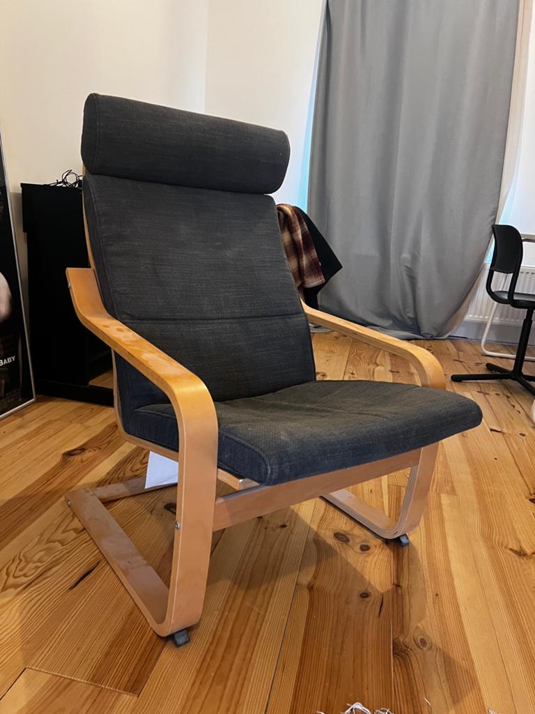 Lounge Stoel ikea, Huis en Inrichting, Fauteuils, Ophalen, Zo goed als nieuw