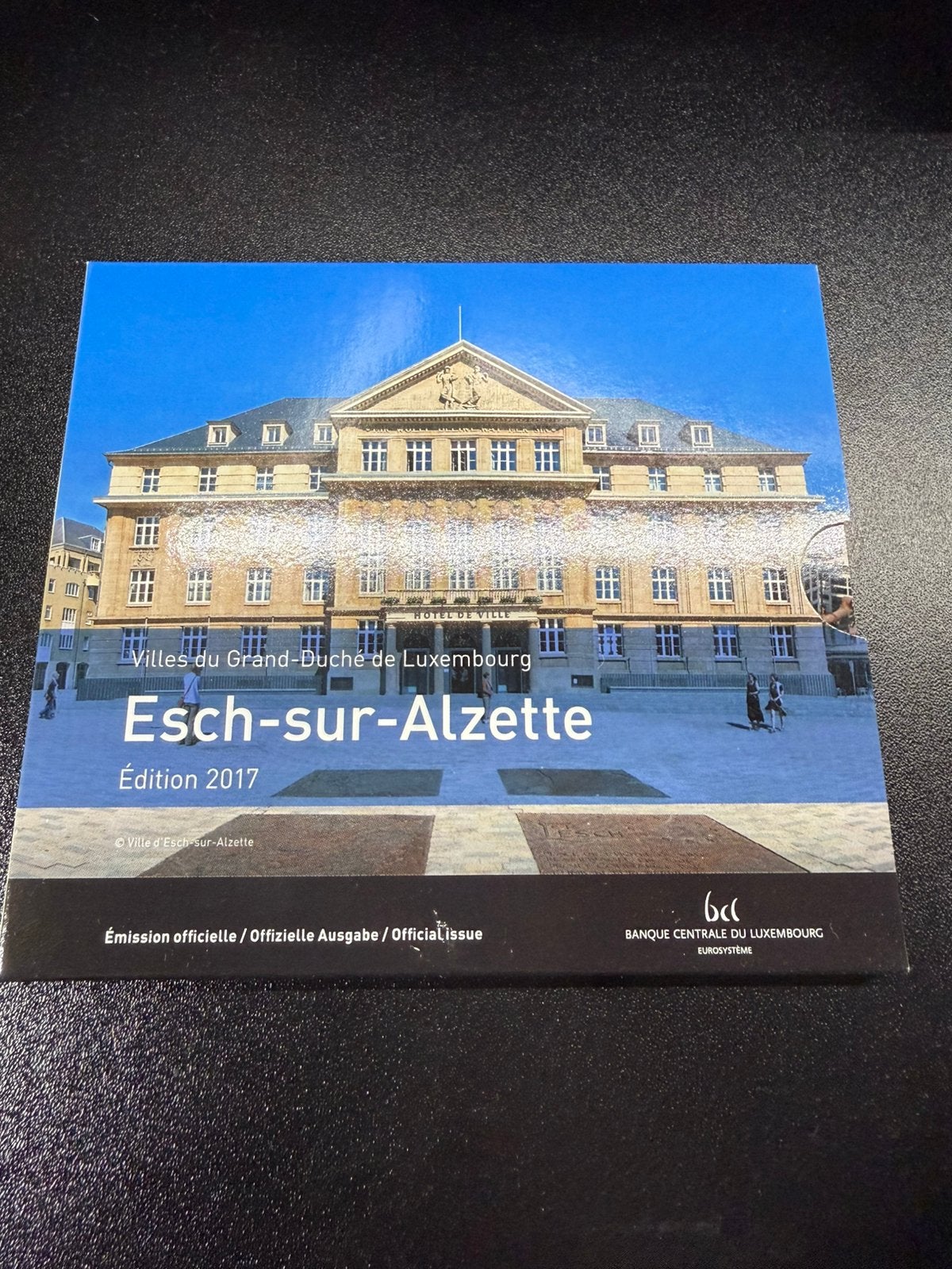 Set de pièces officiel Luxembourg 2017 Esch-sur-Alzette — BU, Enlèvement ou Envoi