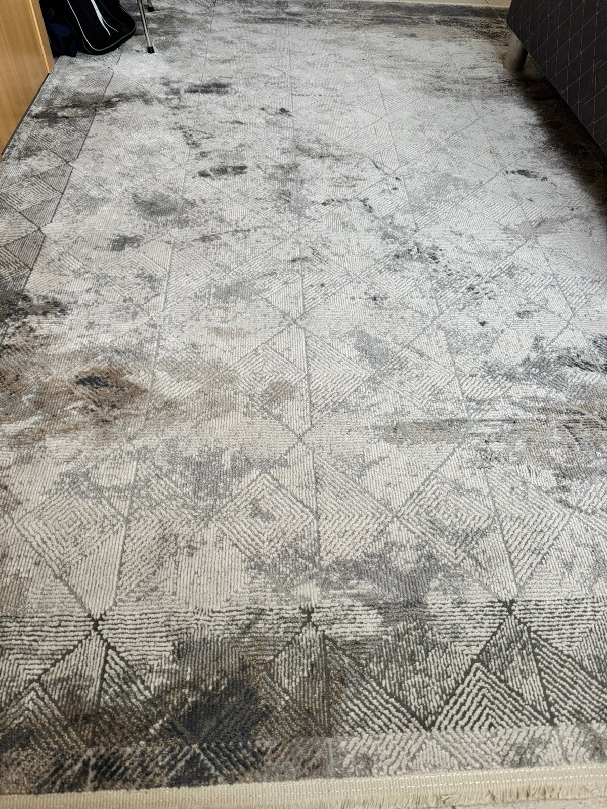 Tapis, Huis en Inrichting, Stoffering | Tapijten en Vloerkleden, Ophalen, Zo goed als nieuw, Grijs
