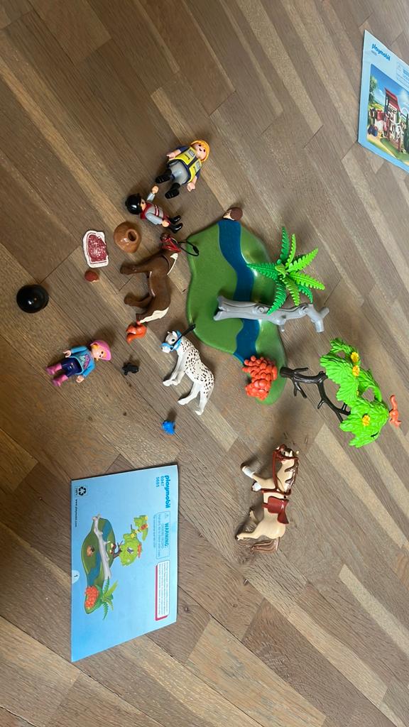 Playmobil 6947 Ponyrijles, Ophalen of Verzenden, Zo goed als nieuw