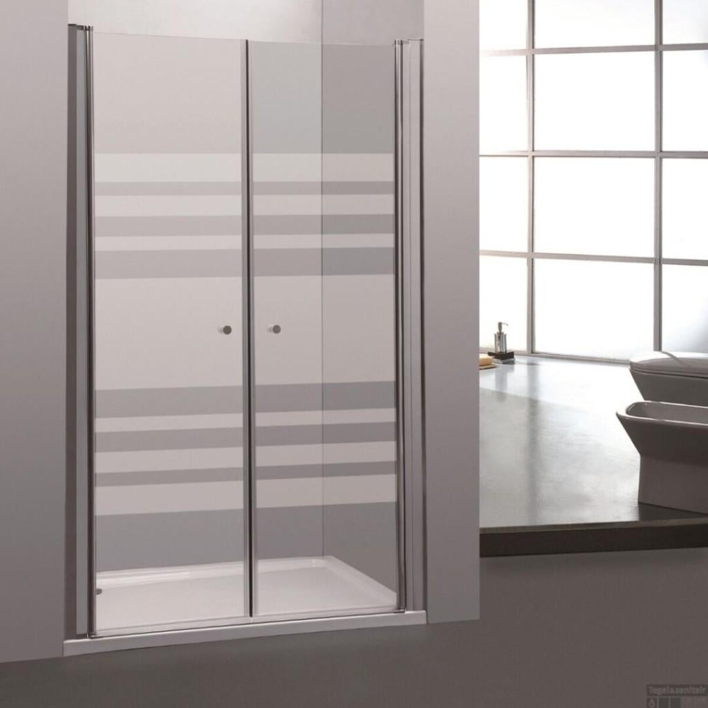 Porte de douche double battante Allibert Priva, Bricolage & Construction, Enlèvement, Neuf, Verre, Douche