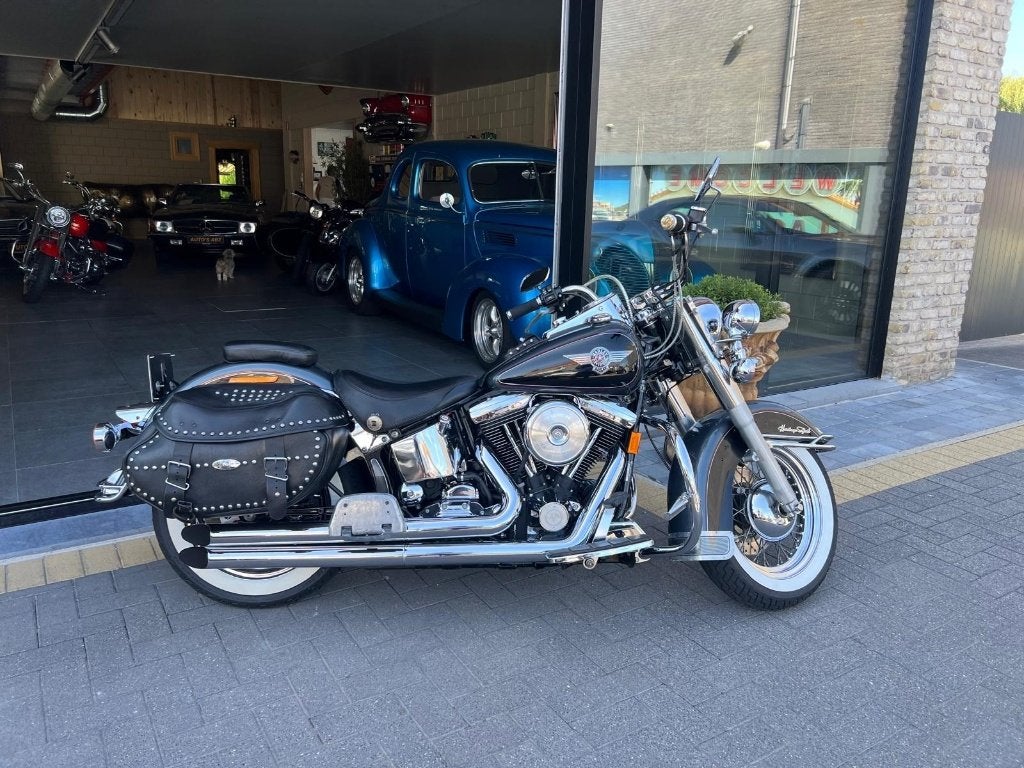 HD SOFTAIL NOSTALGIA FLSTN, Occasion, 1340 cc, Chopper, Bedrijf