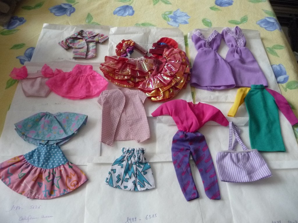 barbie - vêtements de 1980 à 1989, Enlèvement, Utilisé, Vêtements