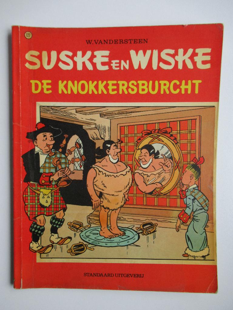 suske en wiske..nr.127...de knokkersburcht..........1st, Ophalen of Verzenden, Gelezen