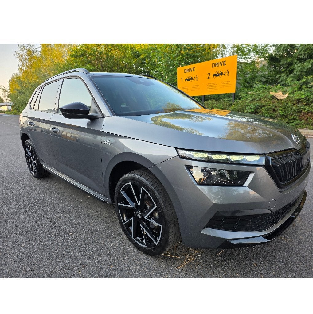 Skoda Kamiq 1.0 TSI Monte Carlo | Pano | MirrorLink | KeyLes, Autos, Argent ou Gris, Achat, Euro 6, Entreprise