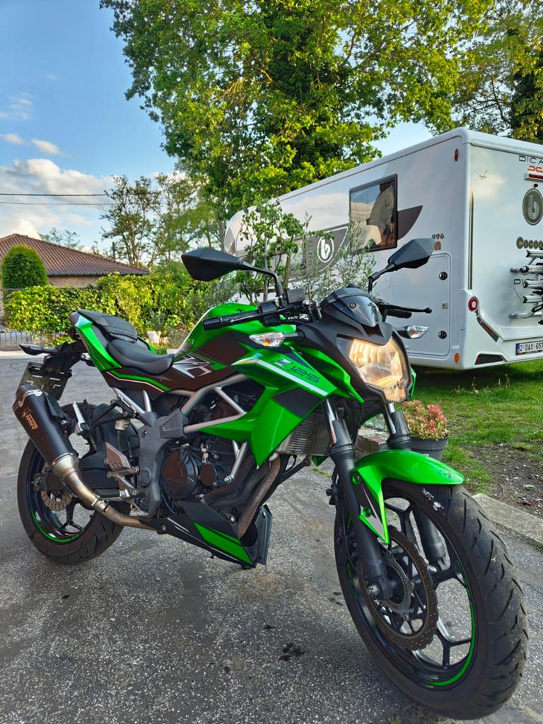 Kawasaki Z125 - 2019  -  19 000km, Motoren, Particulier, Occasion, Naked bike
