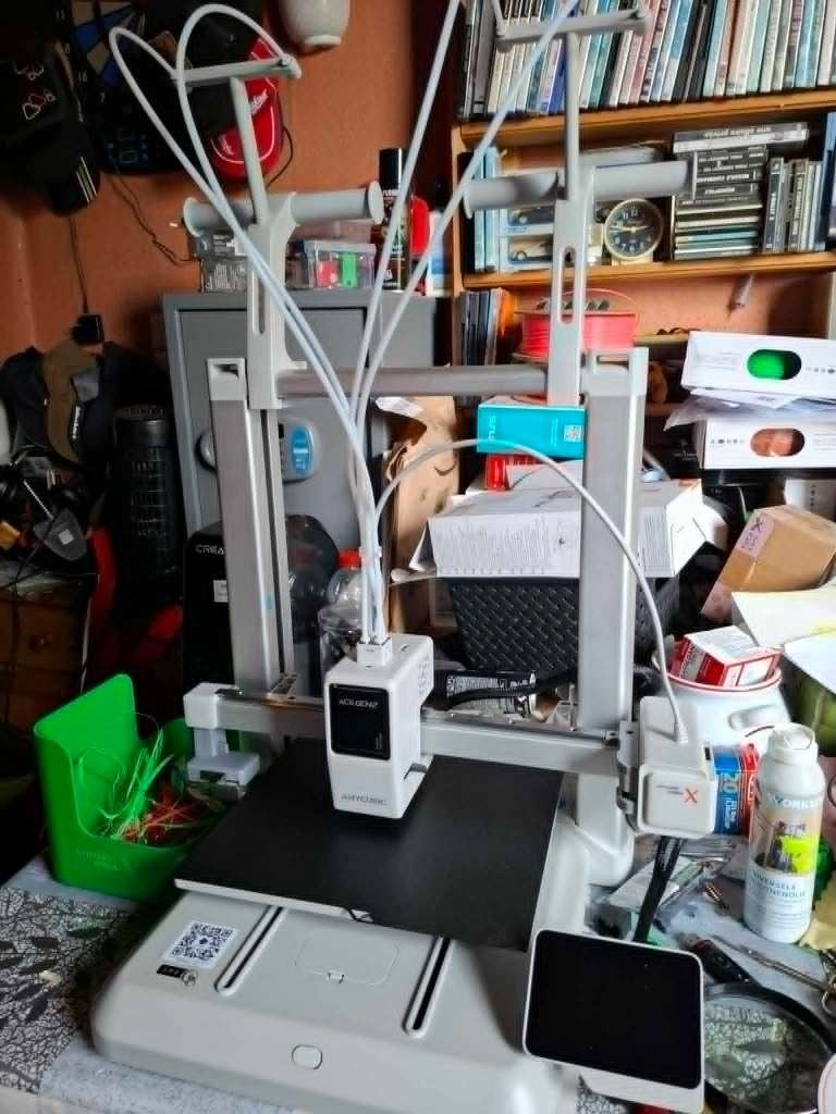 imprimante 3d anycubic, Ophalen