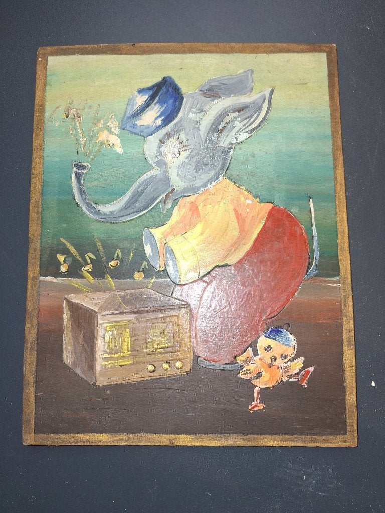 Eléphants, Ophalen of Verzenden, Gebruikt, Wild dier