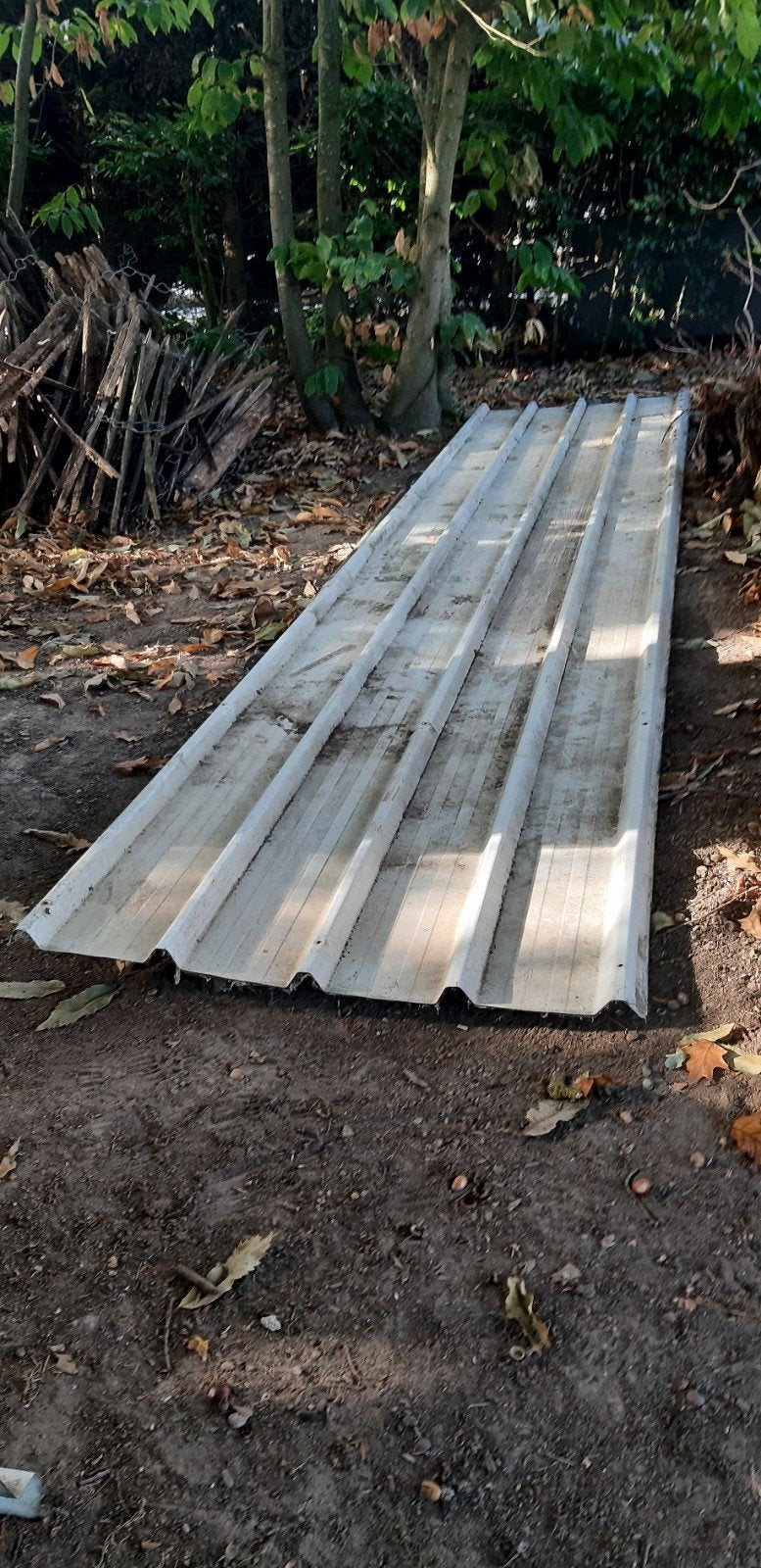 Trapezium - Gegalvaniseerd metalen dakplaten, Enlèvement