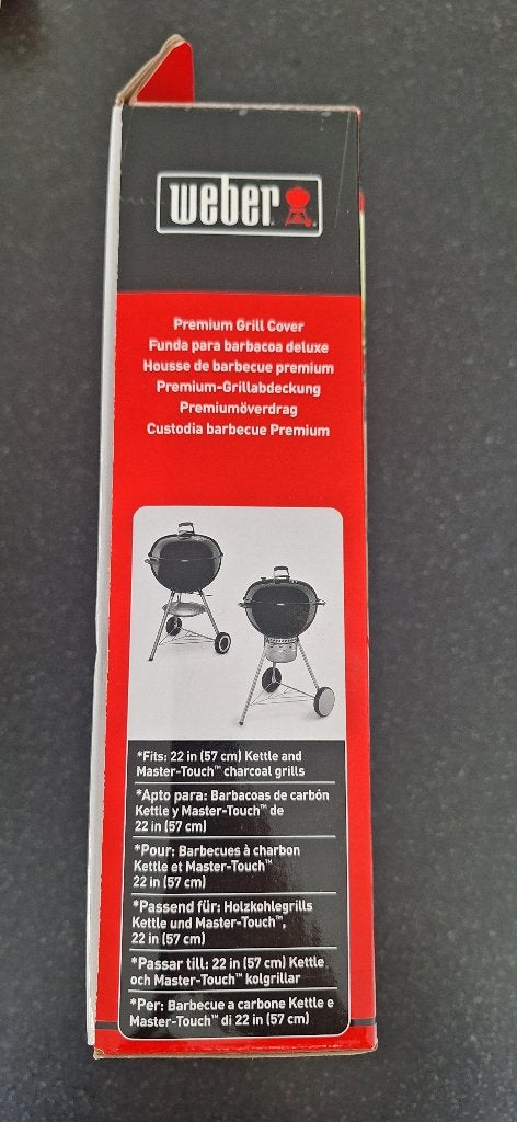 Housse de barbecue Premium Weber 57 cm, Enlèvement, Neuf, Weber