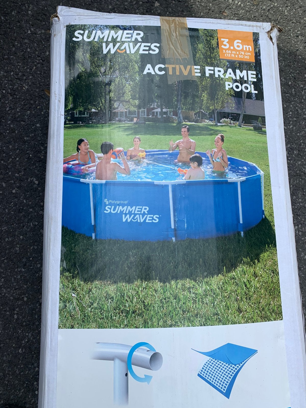 piscine, Jardin & Terrasse, Piscines, Enlèvement, Comme neuf