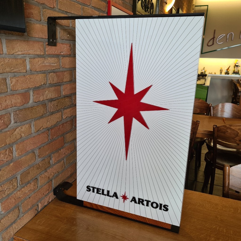 Stella Artois, Collections, Enlèvement ou Envoi, Panneau publicitaire