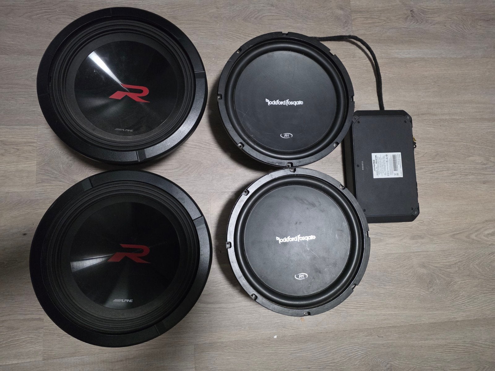 compleet setje subwoofer, Enlèvement, Utilisé