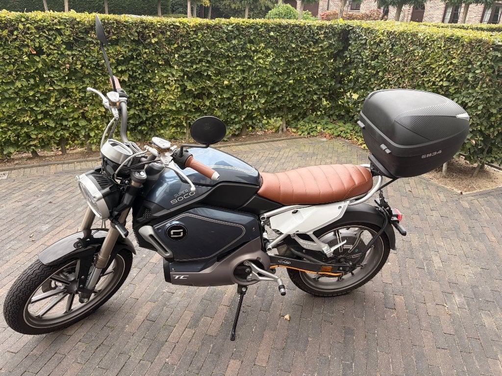 Super Soco TC, Vélos & Vélomoteurs, Cyclomoteurs | Accessoires, Enlèvement, Utilisé, Coffre, Super Soco