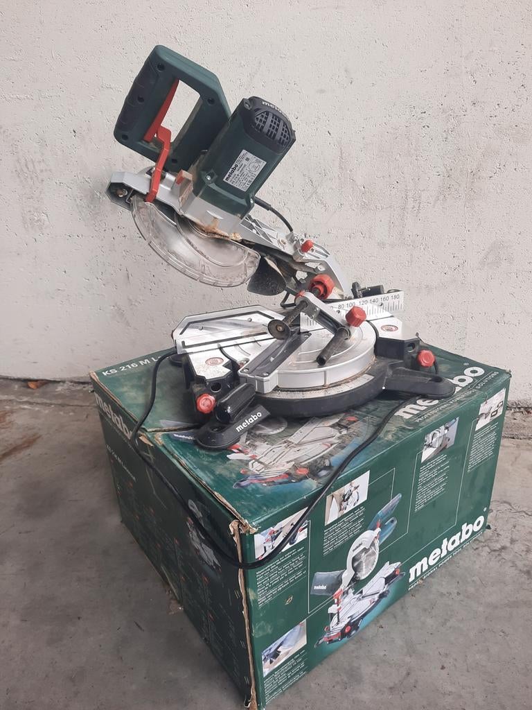 Metabo KS 216 M compacte radiale afkortzaag – 1350 W – Ø 216, Ophalen, Afkortzaag