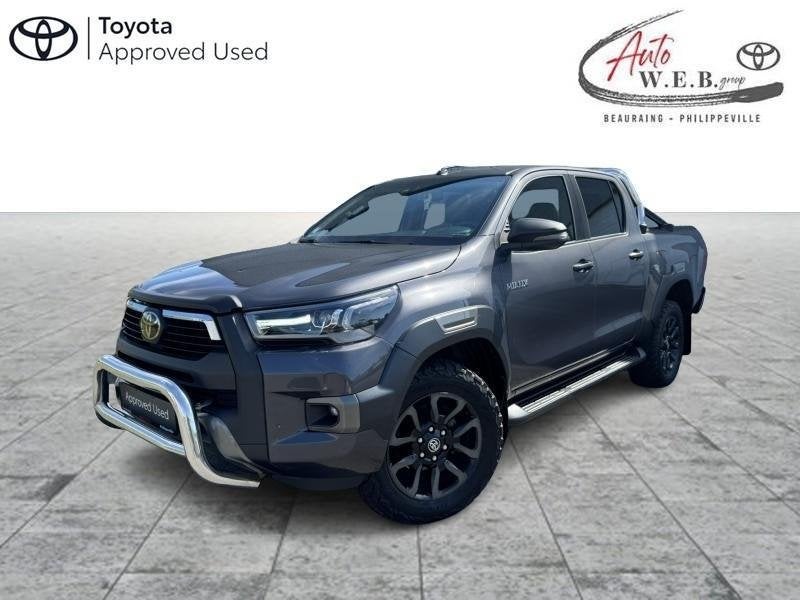 Toyota Hilux Double Cab 2.8 204hp 6AT Invincible, Auto's, Toyota, Hilux, Adaptive Cruise Control, Airbags, Bluetooth, Boordcomputer