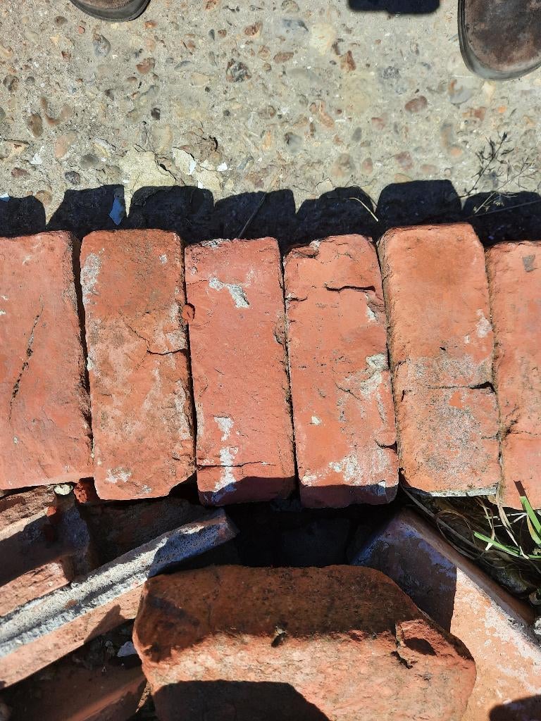 oude boomse klinkers, Doe-het-zelf en Bouw, Metselstenen, Ophalen, Gebruikt, Bakstenen