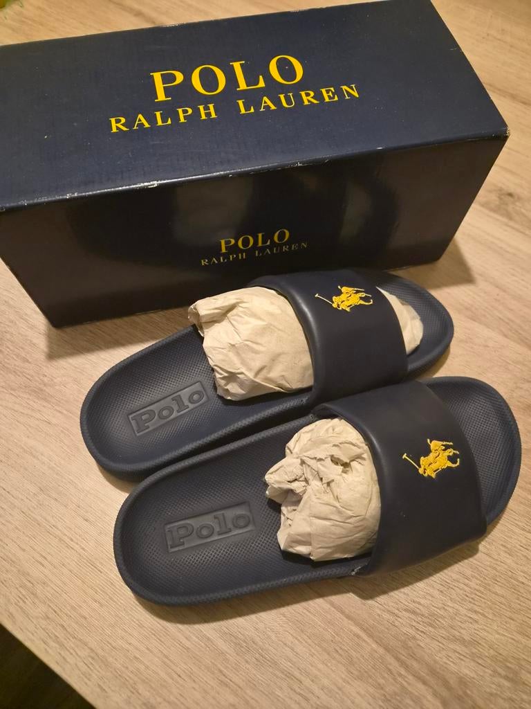 Polo Ralph Lauren Slippers niewstaat, Vêtements | Hommes, Chaussures, Chaussons, Polo Ralph Lauren, Enlèvement, Porté