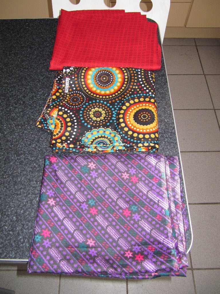 lappen stof uit India, Afrika en andere, Hobby & Loisirs créatifs, Tissus & Chiffons, Enlèvement ou Envoi, Neuf