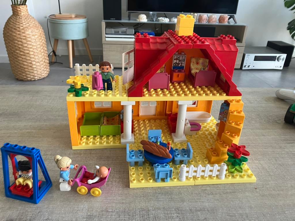 Lego Duplo 5639 Compleet speelhuis, Kinderen en Baby's, Ophalen, Zo goed als nieuw, Compleet, Duplo