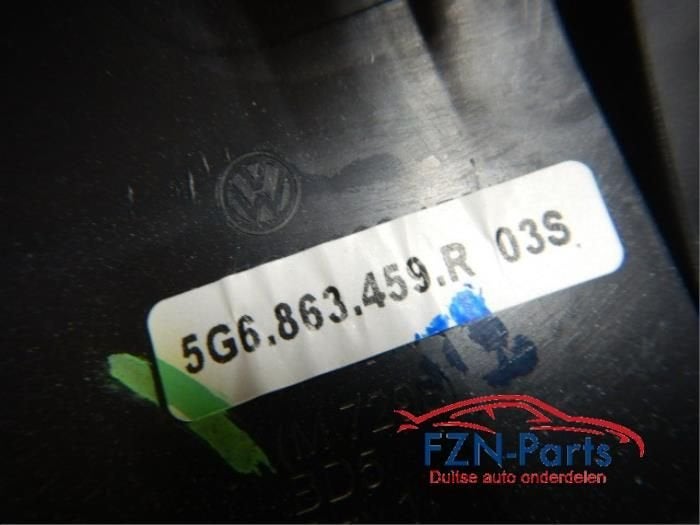 Bekleding Achterklep Volkswagen Golf (22741299) (5G6863459R), Enlèvement ou Envoi, Utilisé