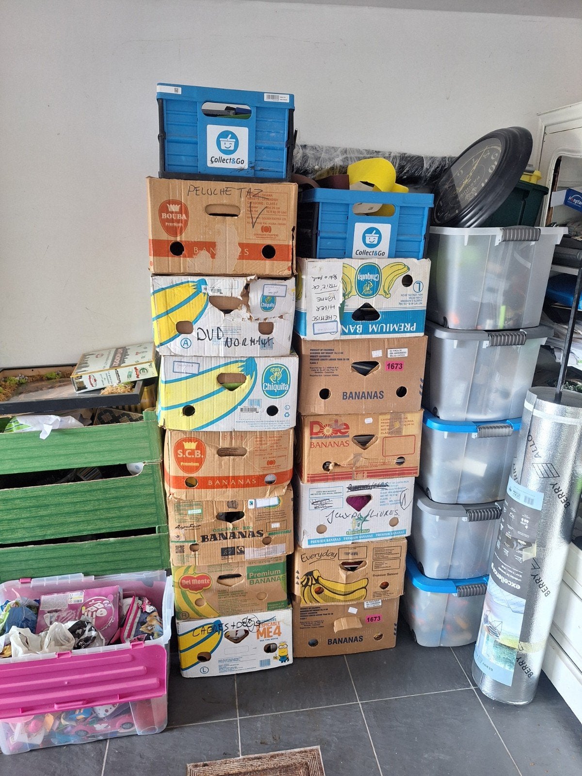 Lot de brocante + Chaises, Divers