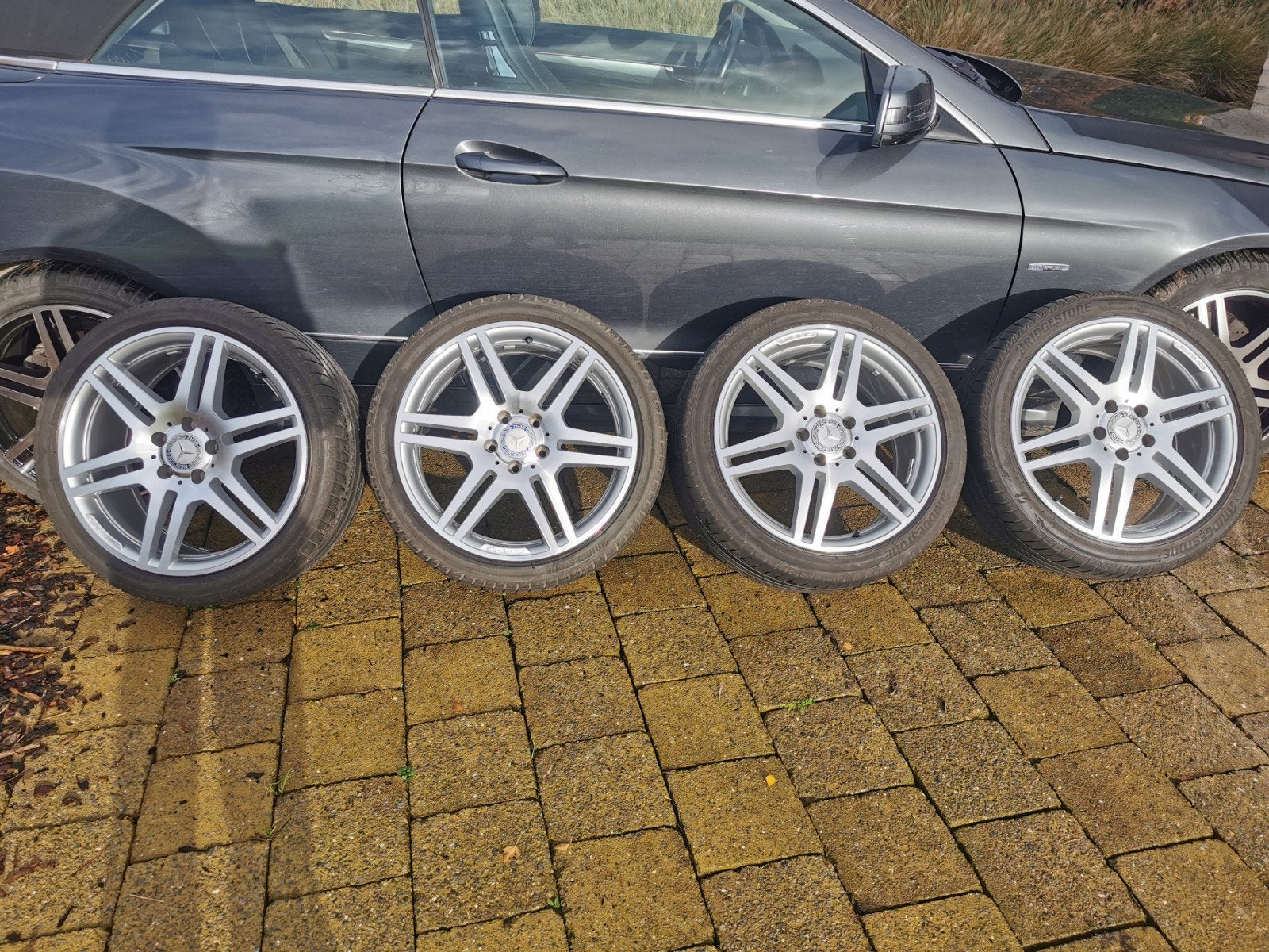breedset 18 inch AMG velgen, Auto-onderdelen, Ophalen, 18 inch, Velg(en)