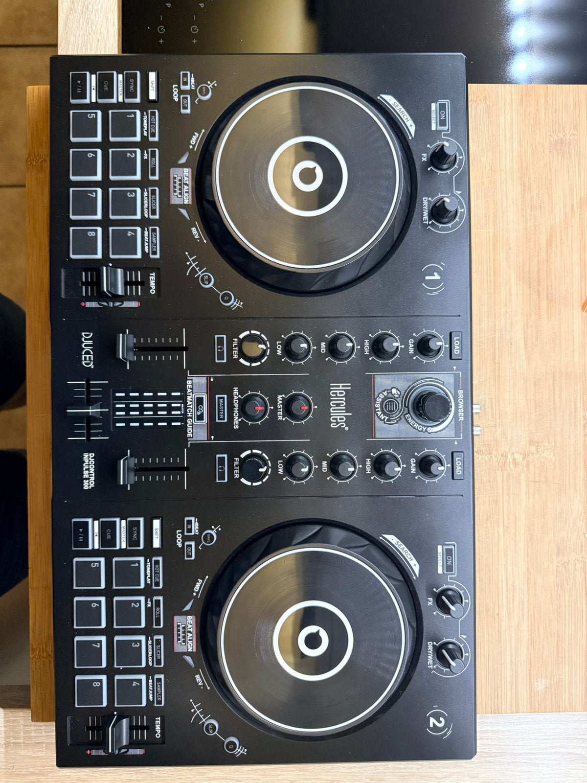 Hercules DJControl Inpulse 300 – Zo goed als nieuw + doos, Muziek en Instrumenten, Ophalen, Zo goed als nieuw