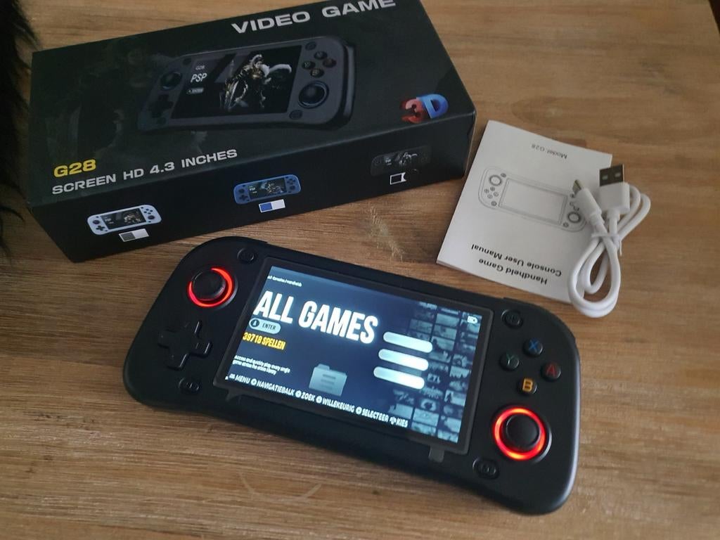 Retro game console 128gb emelec 4.7 RGB, Enlèvement