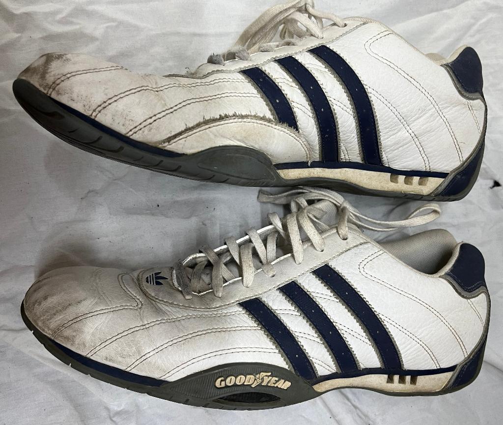 Modèle de collection Adidas Original Goodyear ultra rare, Vêtements | Hommes, Chaussures, Porté, Blanc, Baskets, Enlèvement