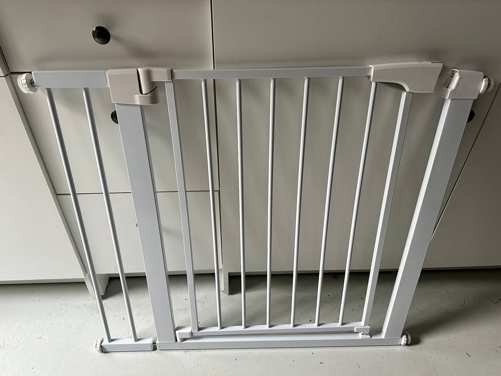Porte d'escalier blanche sans perçage, Enfants & Bébés, Enlèvement, Comme neuf