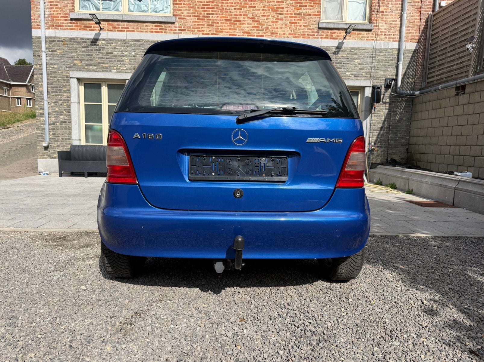 Mercedes a160 benzine zo meenemen, Auto's, 1599 cc, Blauw, Bedrijf, Handgeschakeld
