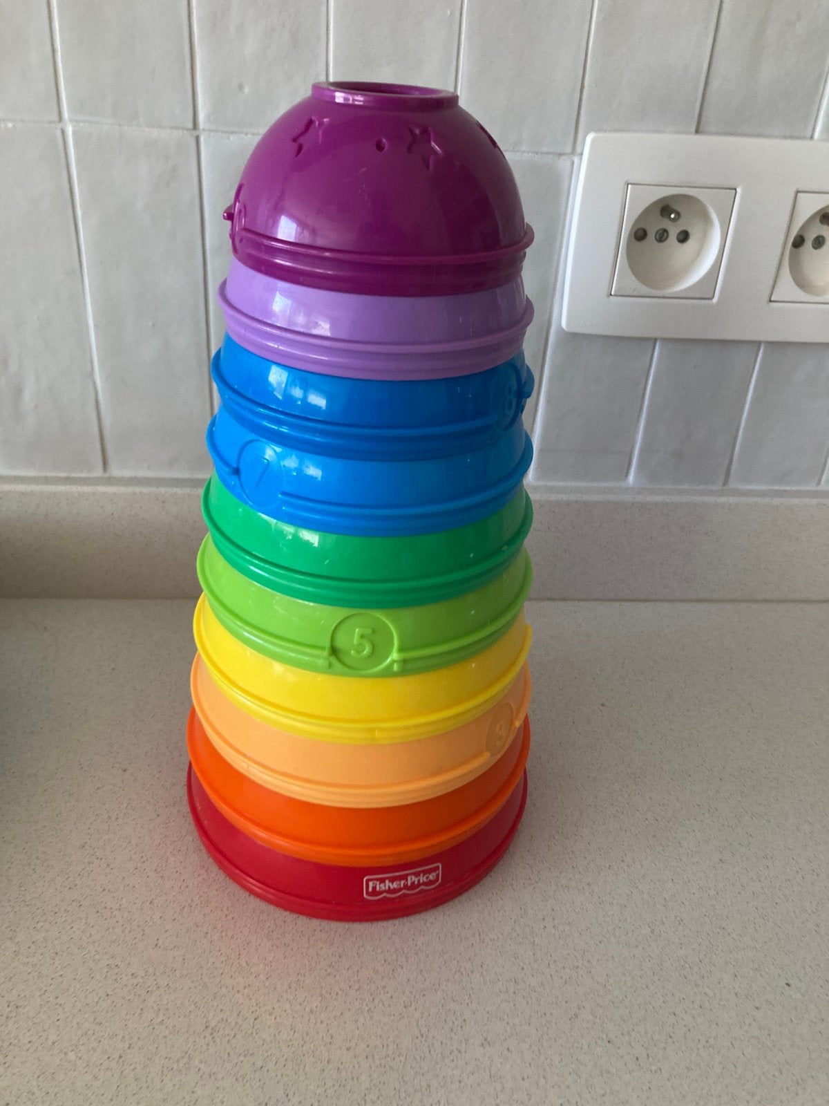 Fisher price stapeltoren, Enlèvement ou Envoi, Utilisé