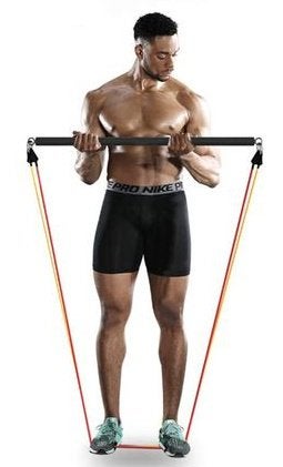 Trainingsstang voor weerstandsbanden, Enlèvement, Neuf, Bras, Autres types