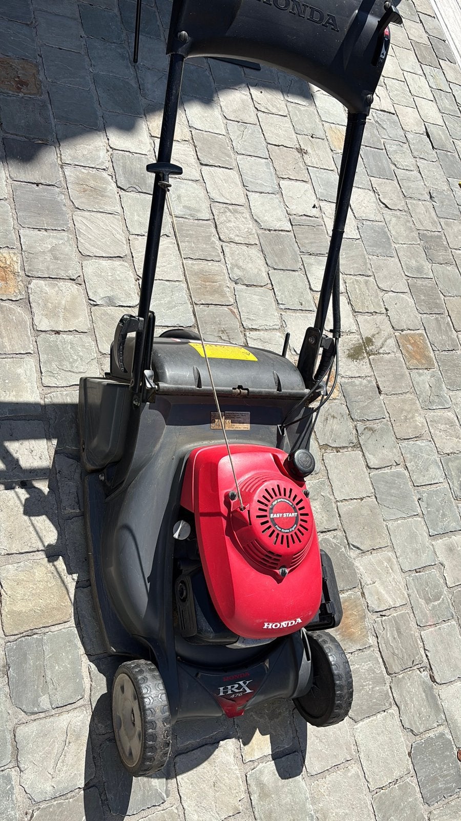 Grasmaschine Honda HRX476, Tuin en Terras, Grasmaaiers, Ophalen, Gebruikt, Opvangbak, Benzine-grasmaaier