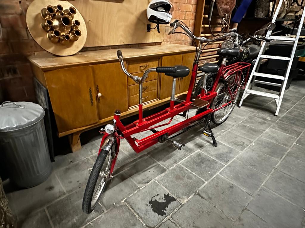 Un tandem magnifique et unique, Vélos & Vélomoteurs, Vélos | Tandems, Enlèvement, Utilisé