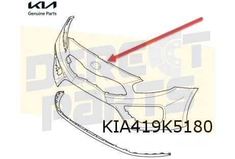 Kia Cee'd (-8/15) voorbumper (versie GT) (te spuiten) Origin, Auto-onderdelen, Kia, -, -, Nieuw