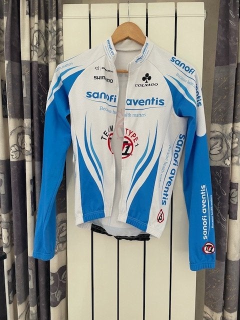 Fietstrui Sanofi Team Type1, Ophalen of Verzenden, Zo goed als nieuw, Kleding