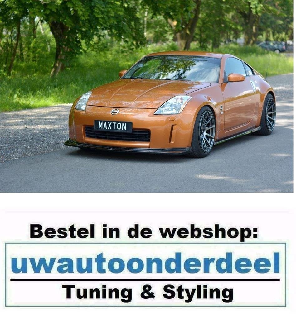 Maxton Design Spoiler Lip Splitter Voor Nissan 350Z, Envoi