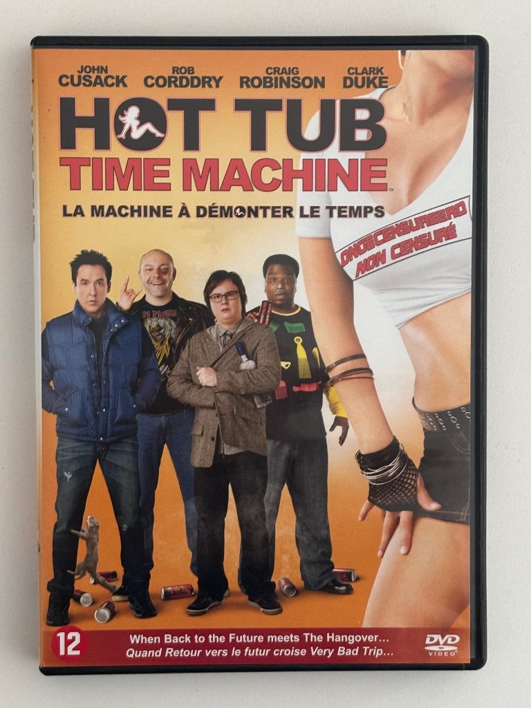 DVD Hot Tub Time Machine (2010) John Cusack Chevy Chase, Ophalen of Verzenden, Engels, Nederlands