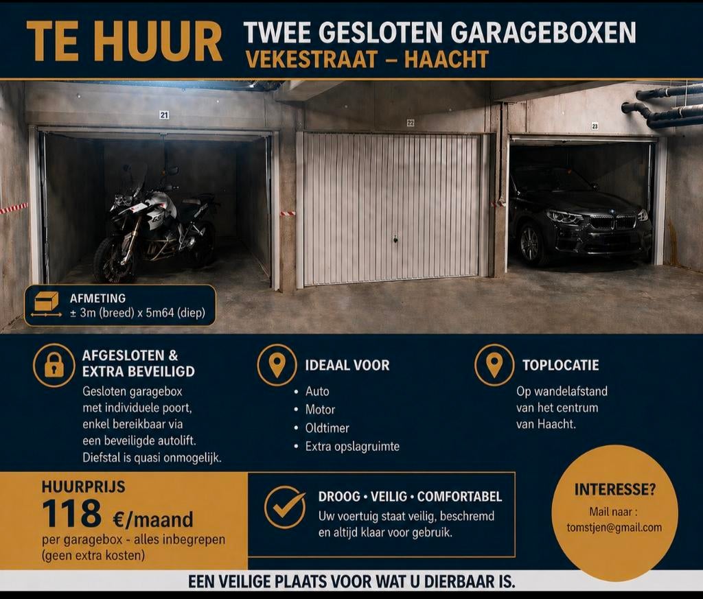 Garagebox, Immo, Mechelen