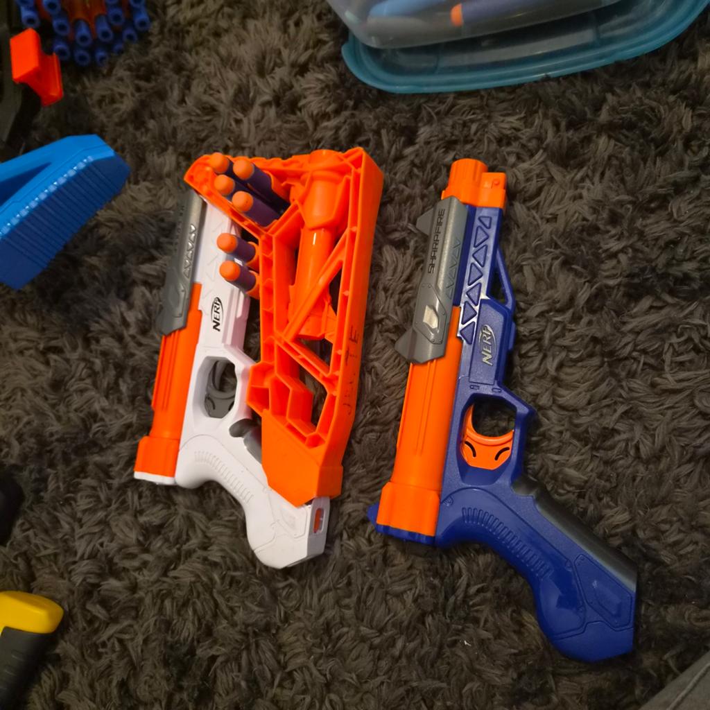 2 nerf guns, Enlèvement